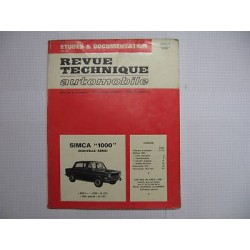 Revue technique pour SIMCA 1000