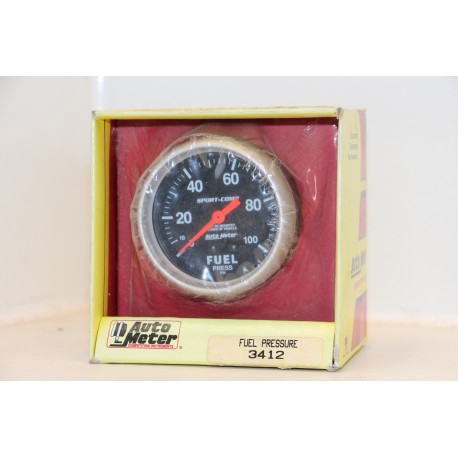 Manomètre pression d’essence Auto meter 3412 - Vintage Garage 