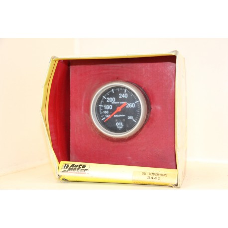 Manomètre température d’huile Auto meter 3441 - Vintage Garage 