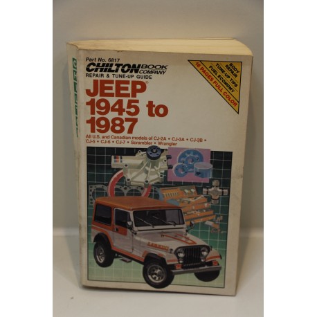 Revue technique pour Jeep de 1945 à 1987 Scrambler Wrangler en