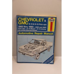 Revue technique pour Chevrolet et pour GMC S10 S15 pick-ups de 1982 à 1993 en anglais