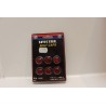 Cache vis rouge pour tête de boulon 1/2’’ 12mm et 13mm -