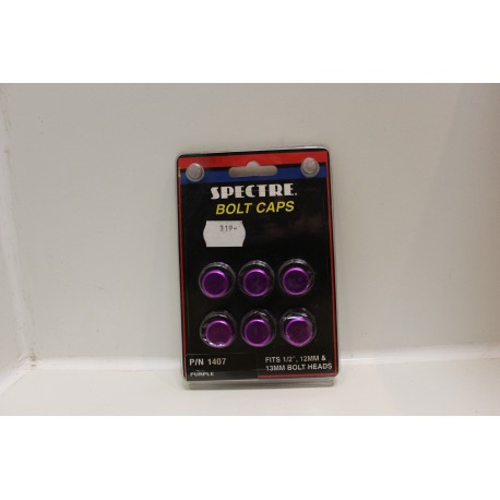 Cache vis violet pour tête de boulon 1/2’’ 12mm et 13mm -