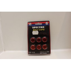 Cache vis rouge pour tête de boulon 9/16’’ et 14mm