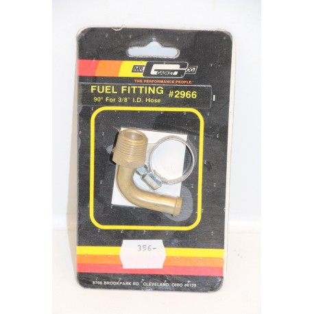Raccord coudé a 90° pour tuyau d’essence 3/8’’ - Vintage Garage 
