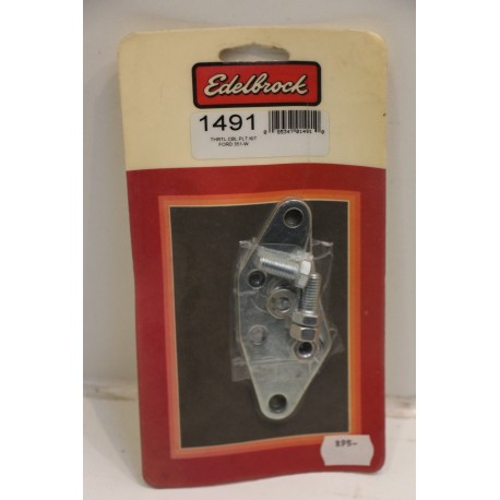 Patte de passage câble d’accélérateur Edelbrock pour Ford sb