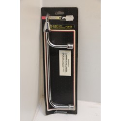 Durite acier carburateur diamètre 3/8’’ - 8-21/32’’ - Vintage