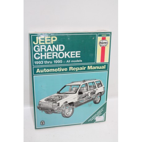 Manuel de réparation pour Jeep Grand Cherokee de 1993 à 1995 en