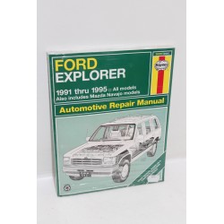 Manuel de réparation pour Ford Explorer de 1991 à 1995 en anglais
