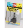 Interrupteur à bascule simple circuit on/off 12 volts 20