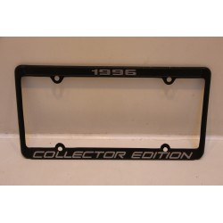 Support de plaque d’immatriculation métallique « 1996 collector edition »