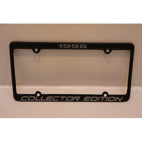Support de plaque d’immatriculation métallique « 1996 collector