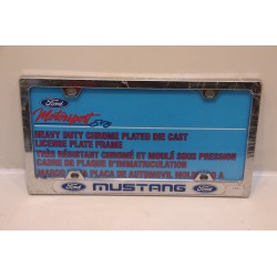 Support de plaque d’immatriculation métallique pour Ford Mustang