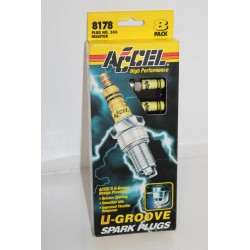 Lot de 8 bougies Accel pour Chevrolet 307-454 de 1972 à 1974 402 454 de 1970