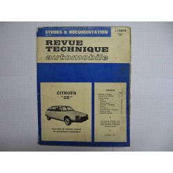 Revue technique pour CITROEN GS