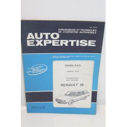 Revue auto Expertise Fiches SRA pour Renault 18 - Vintage