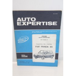 Revue auto Expertise Fiches SRA pour Fiat Panda 45 - Vintage
