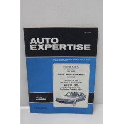 Revue auto Expertise Fiches SRA pour Audi 80 4 cylindres