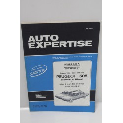 Revue auto Expertise Fiches SRA pour Peugeot 505 essence et