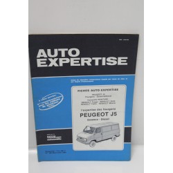 Revue auto Expertise Fiches SRA pour Peugeot J5 essence et diesel