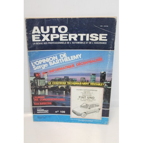 Revue auto Expertise Fiches SRA pour Fiat Uno - Vintage Garage 