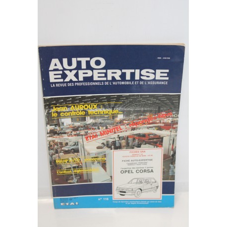 Revue auto Expertise Fiches SRA pour Opel Corsa - Vintage