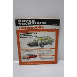 Revue Technique Automobile 487 pour Renault 21 et nevada de