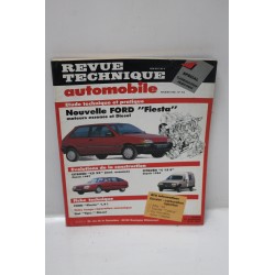 Revue Technique Automobile pour Ford Fiesta numéro 512 de février 1990