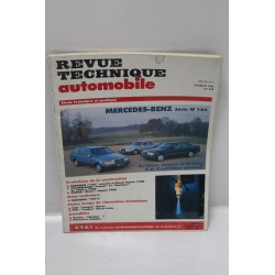 Revue Technique Automobile pour Mercedes-Benz série W124 numéro 536 de février 1992