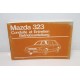 Manuel de conduite et d’entretien pour Mazda 323 - Vintage