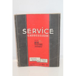 Service Carrosserie pour Renault 16 numéro 13C de janvier février mars 1966