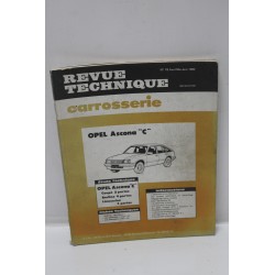 Service Carrosserie pour Opel Ascona C numéro 78 d’avril mai juin 1982