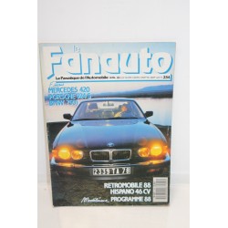 Le Fanauto Essais pour Mercedes 420 pour porsche 924S pour BMW 750i d’avril 1988