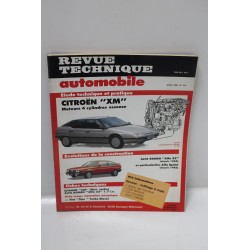 Revue Technique Automobile Citroën XM numéro 514 avril 1990