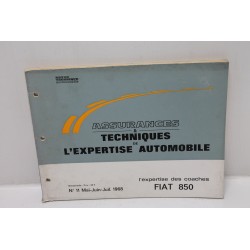 Assurance et techniques de l’expertise automobile pour Fiat 850