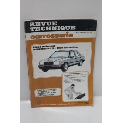 Revue Technique carrosserie pour Mercedes W124 200 à 300 berlines mai – juin 1987