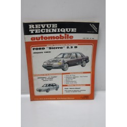 Revue Technique Automobile pour Ford Sierra 2,3l diesel depuis 1983 de juin 1988