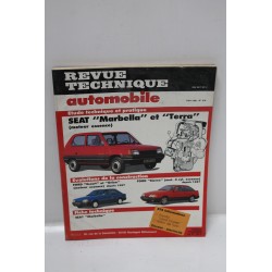 Revue Technique Automobile pour Seat Marbella et Terra essence de juin 1990