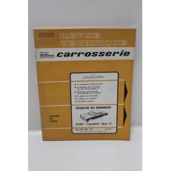 Revue technique Service Carrosserie pour Ford Taunus modèle