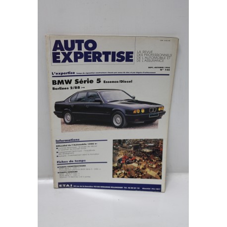 Auto expertise pour BMW série 5 septembre octobre 1990 numéro