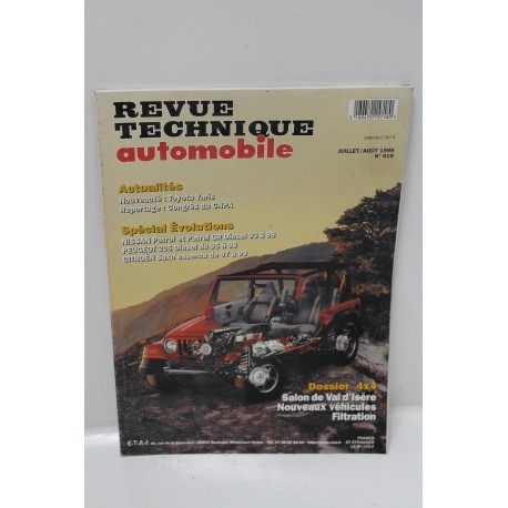 Revue technique automobile dossier 4x4 évolution pour Nissan