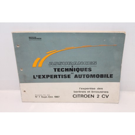 Assurance et techniques de l’expertise automobile Citroën 2CV
