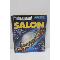 L’auto journal toutes les voitures du monde 1983 numero 14/15 de septembre 1982