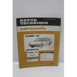 Revue technique Service Carrosserie Citroën BX numéro 85