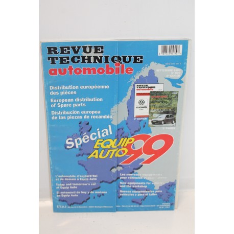 Revue technique automobile spécial equip automobile 1999 de