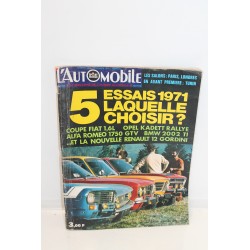 L’Automobile Kadett Rallye pour Alfa 1750 GTV pour BMW 2002 TI pour Renault 12 Gordini