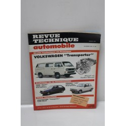 Revue technique automobile pour Volkswagen Transporter de novembre 1989