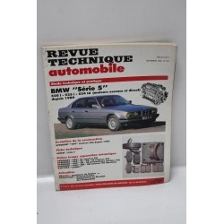 Revue technique automobile pour BMW série 5 520i 525i 524td de novembre 1990