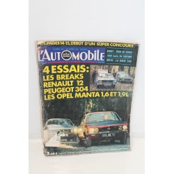 L’Automobile les breaks pour Renault 12 pour Peugeot 304 et pour Opel Manta 1,6l et 1,9l