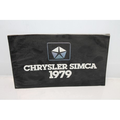 Présentation de la gamme pour Chrysler pour Simca année 1979 -